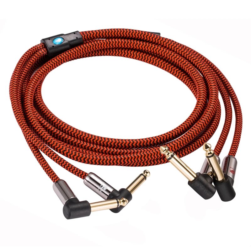 GMK+ Red and Black Audio Keyboard Cable