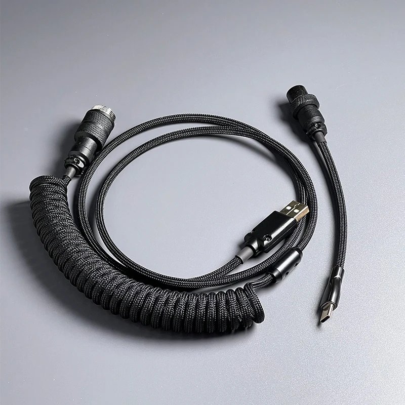 GMK+ Black Rough Use USB - Type C Cable