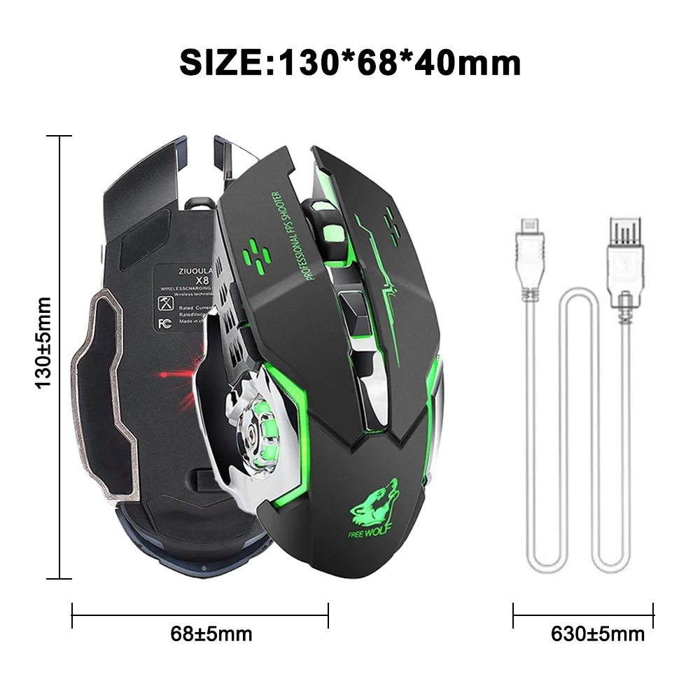 GMK+ Green Classic Gaming Mouse