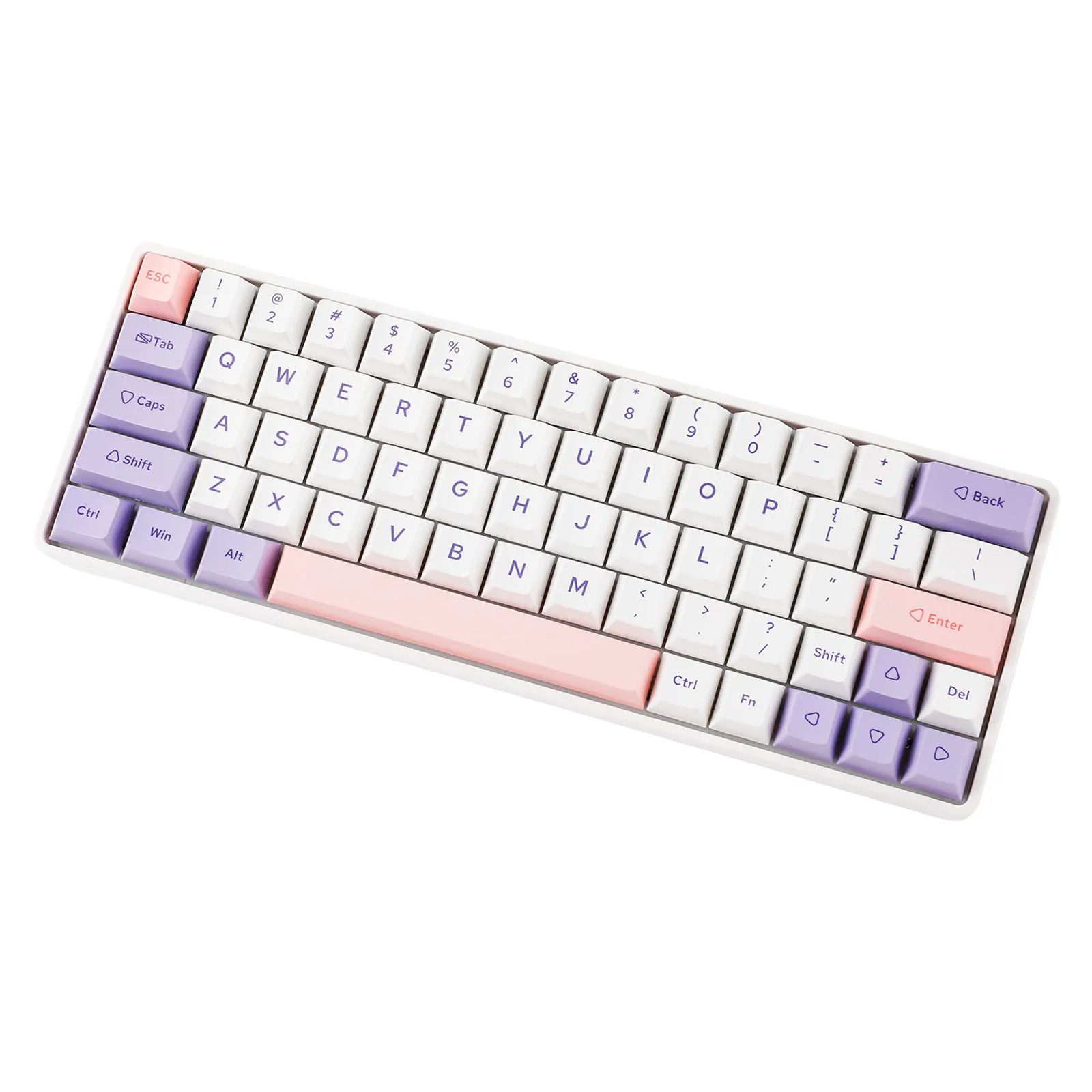 GMK+ White Full Mechanical Keyboard