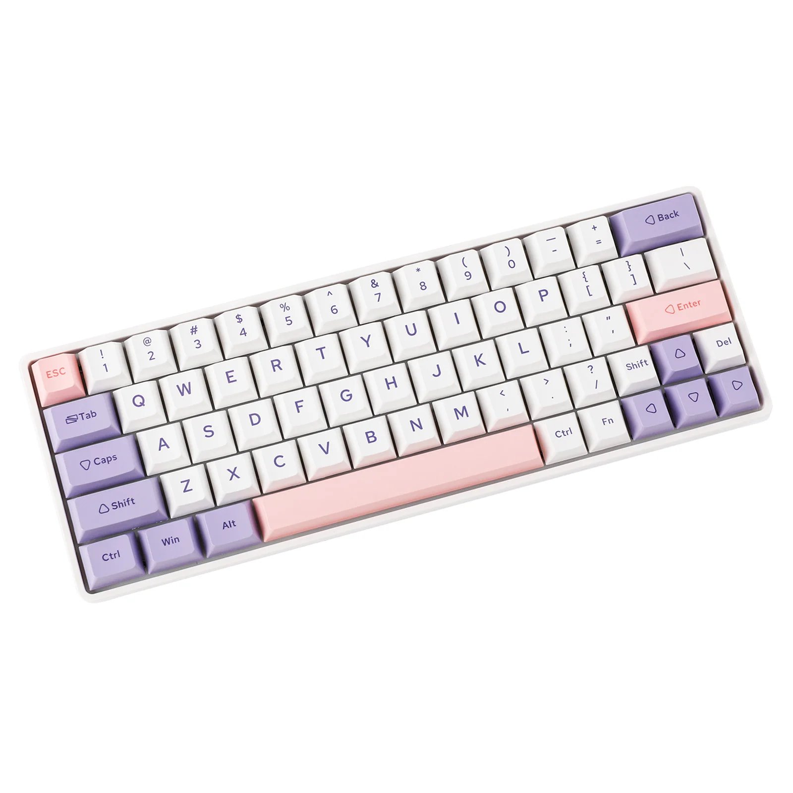 GMK+ White Full Mechanical Keyboard