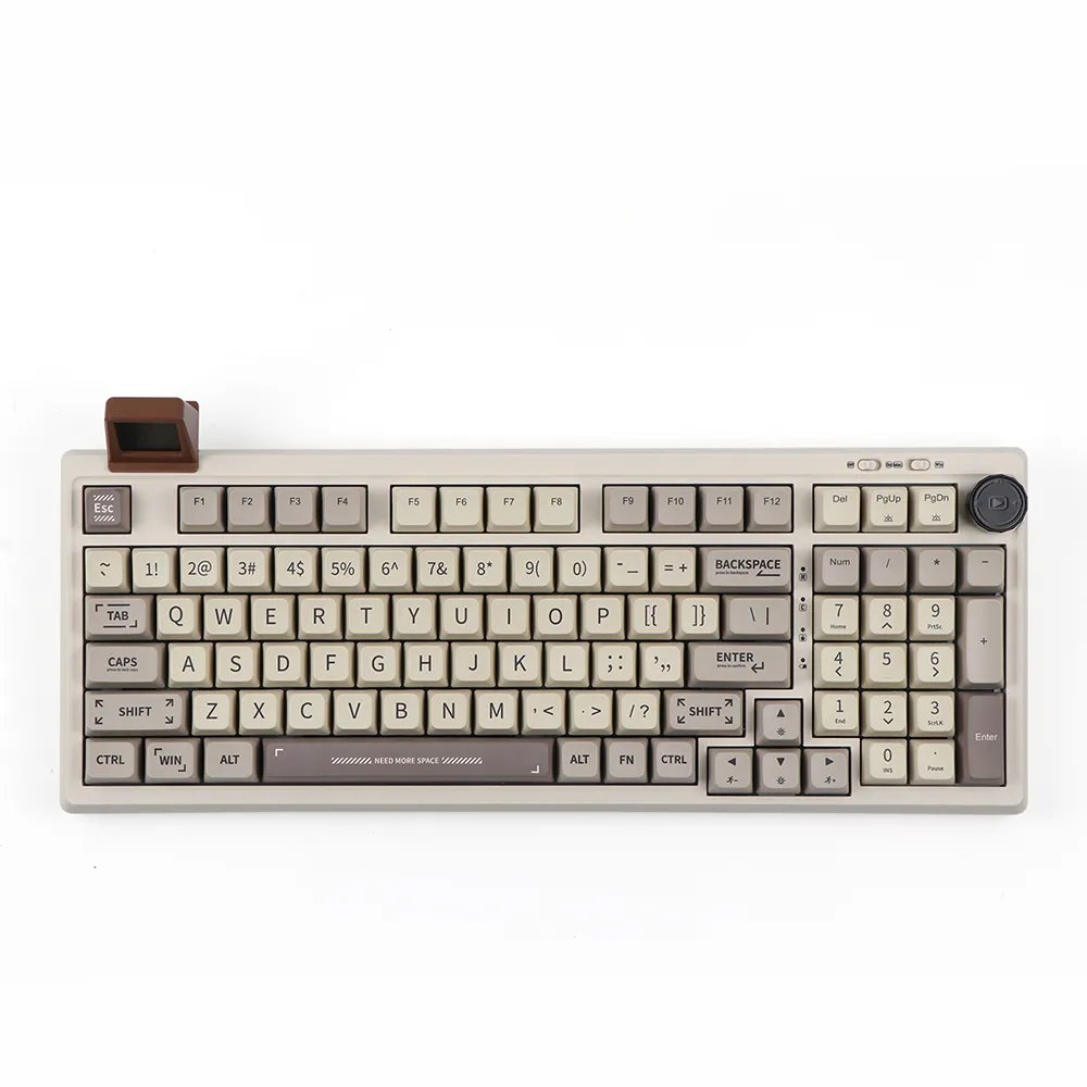 GMK+ Vintage Minimalist Full Mechanical Keyboard