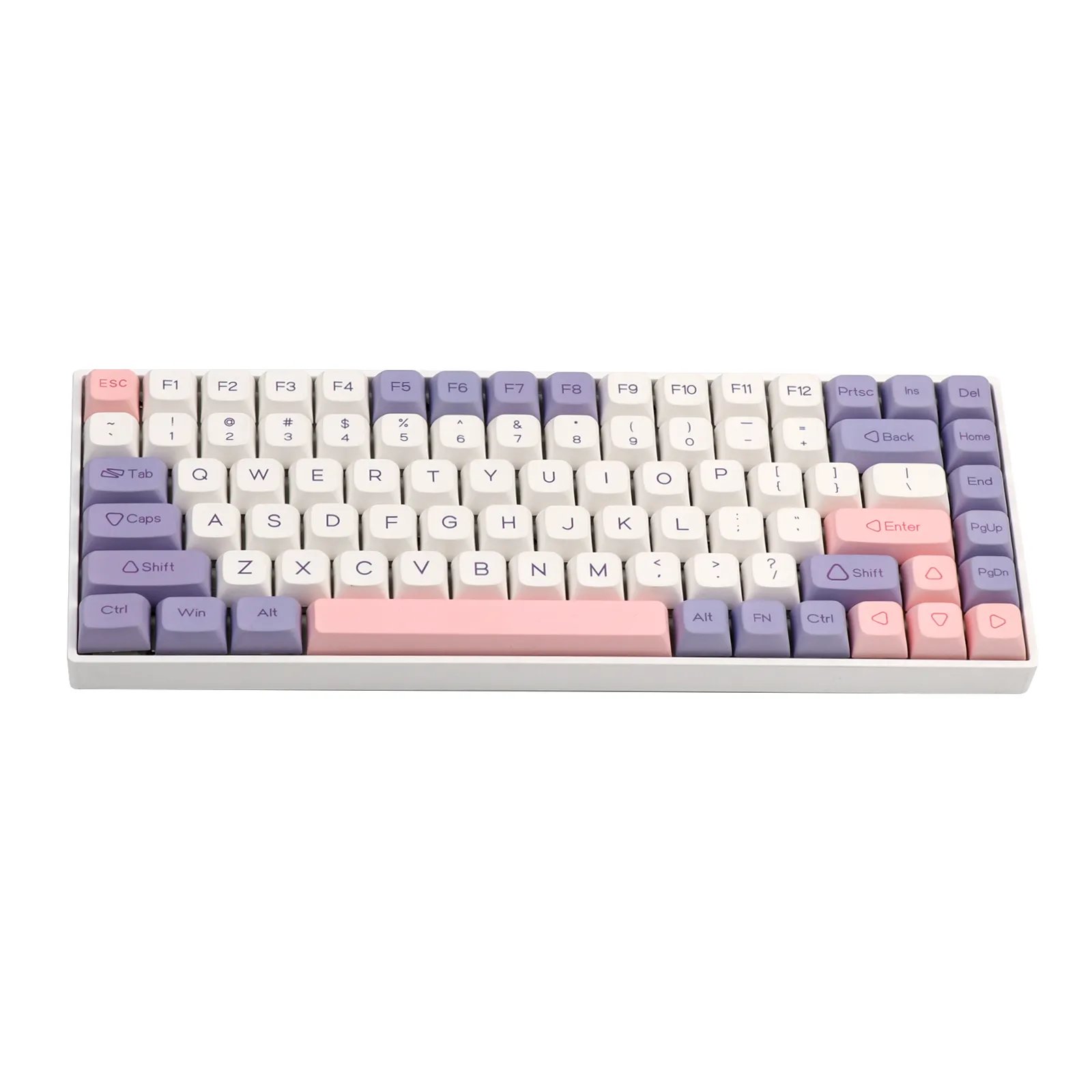 GMK+ Pastel Purple Full Mechanical Keyboard