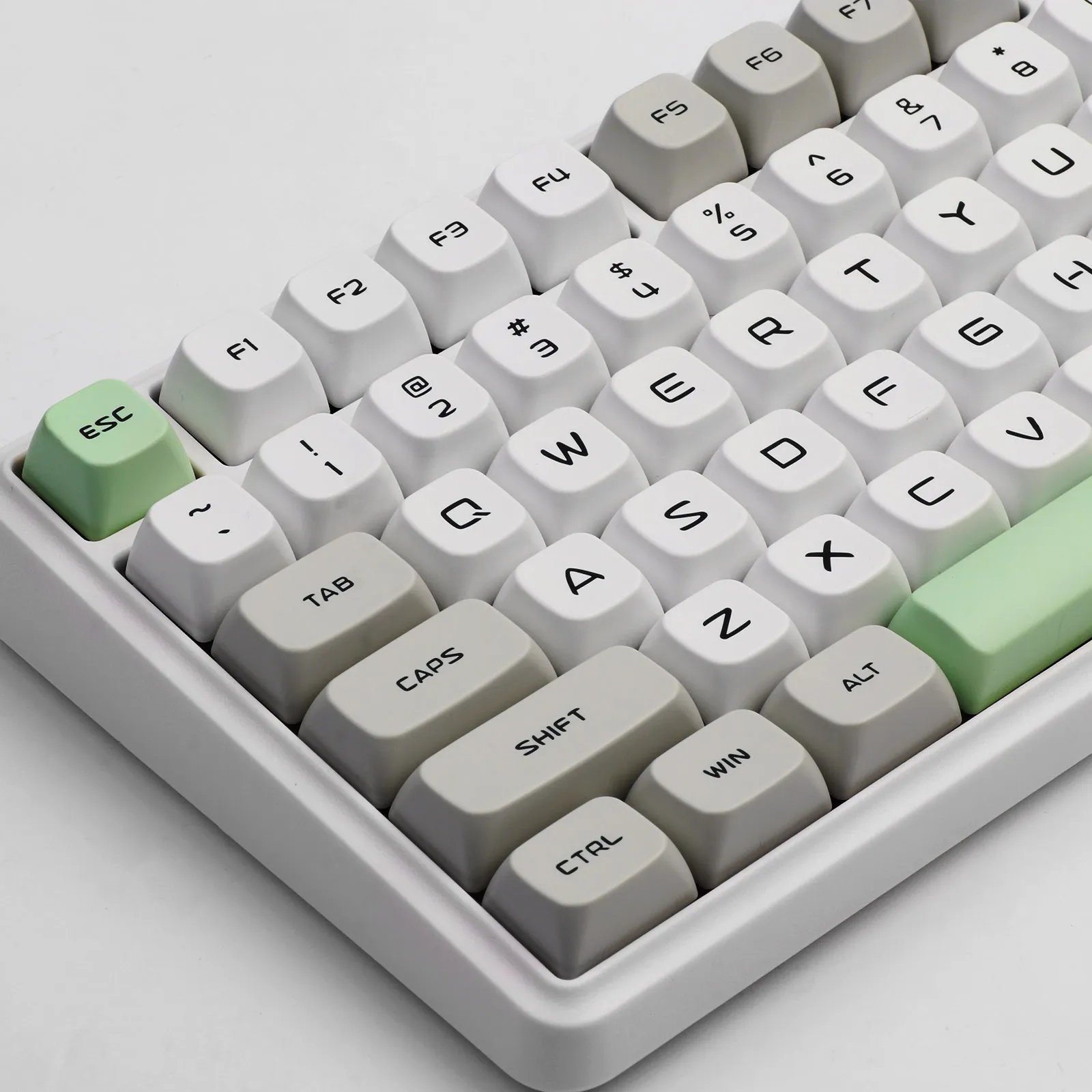 GMK+ Pastel Mint Full Mechanical Keyboard