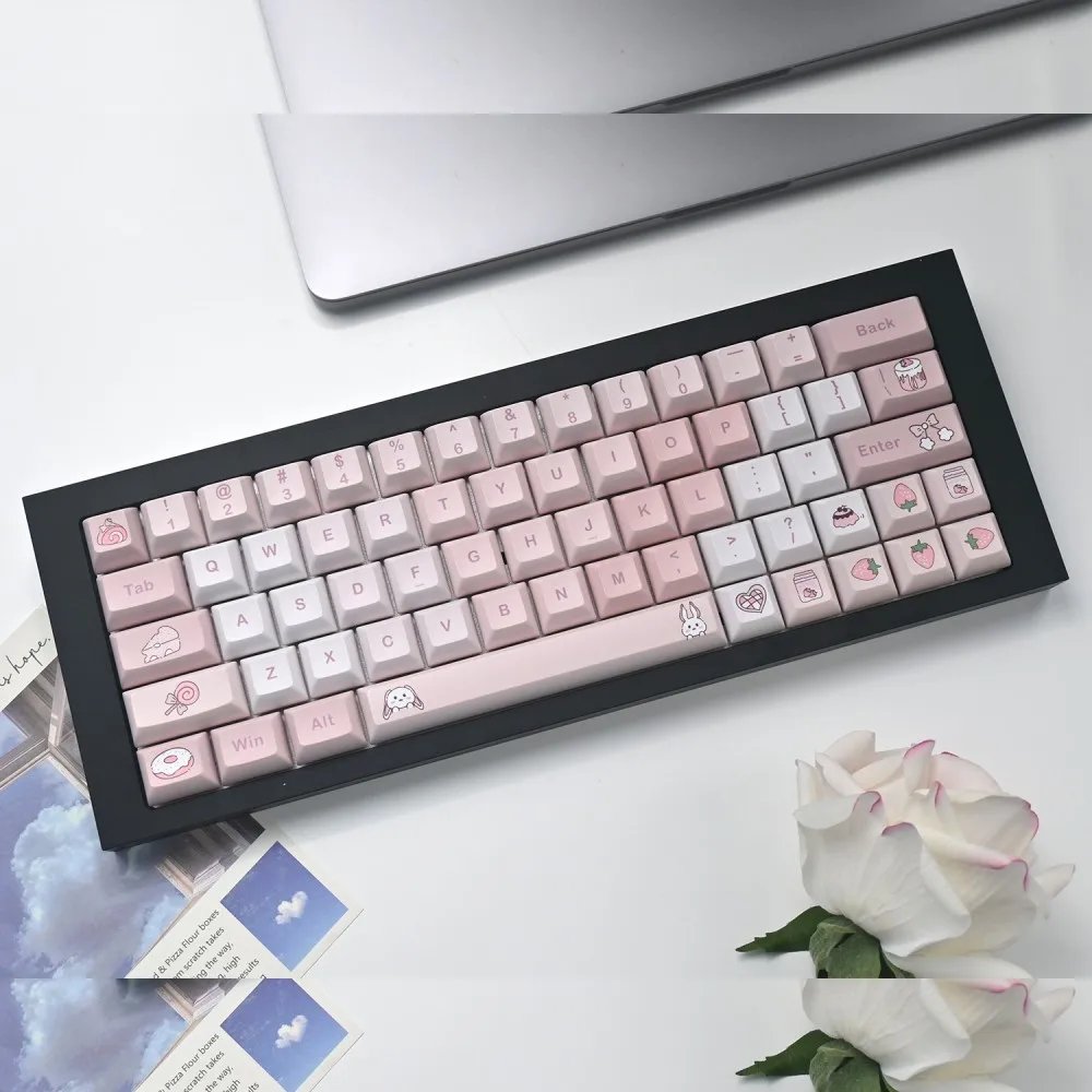 GMK+ Sweet Rabbit KCA Custom Keycap Set