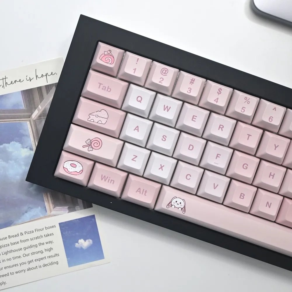GMK+ Sweet Rabbit KCA Custom Keycap Set