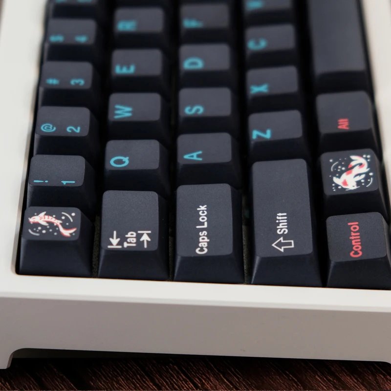 GMK+ Golden Fish KCA Custom Keycap Set