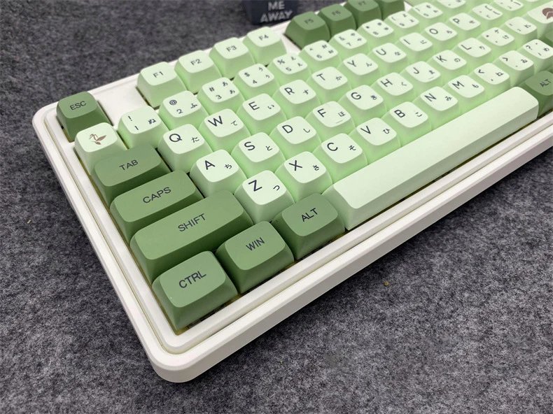 GMK+ Green Matcha XDA Custom Keycap Set