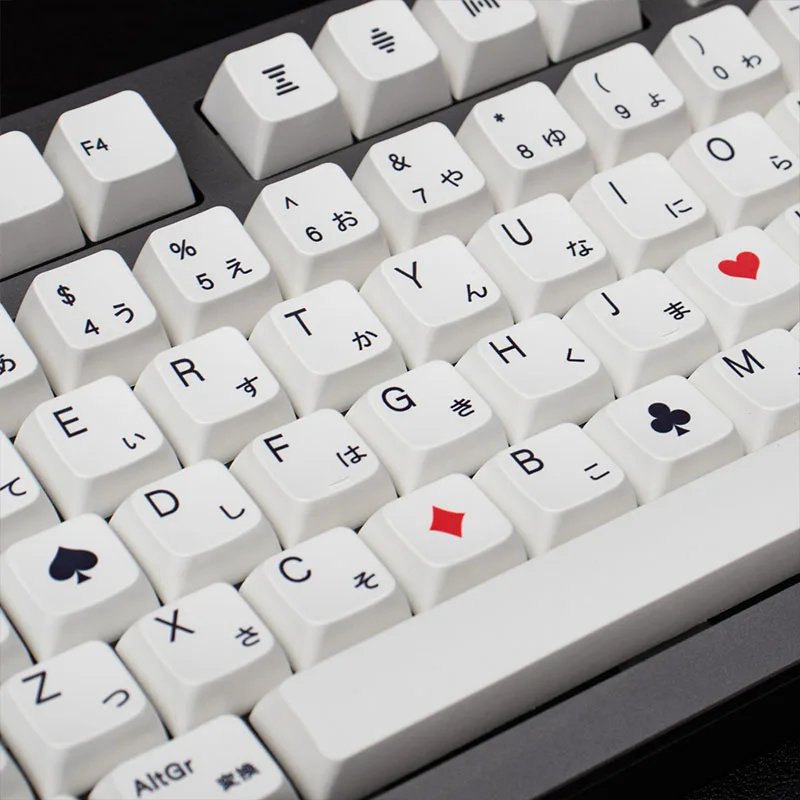 GMK+ White MDA Custom Keycap Set