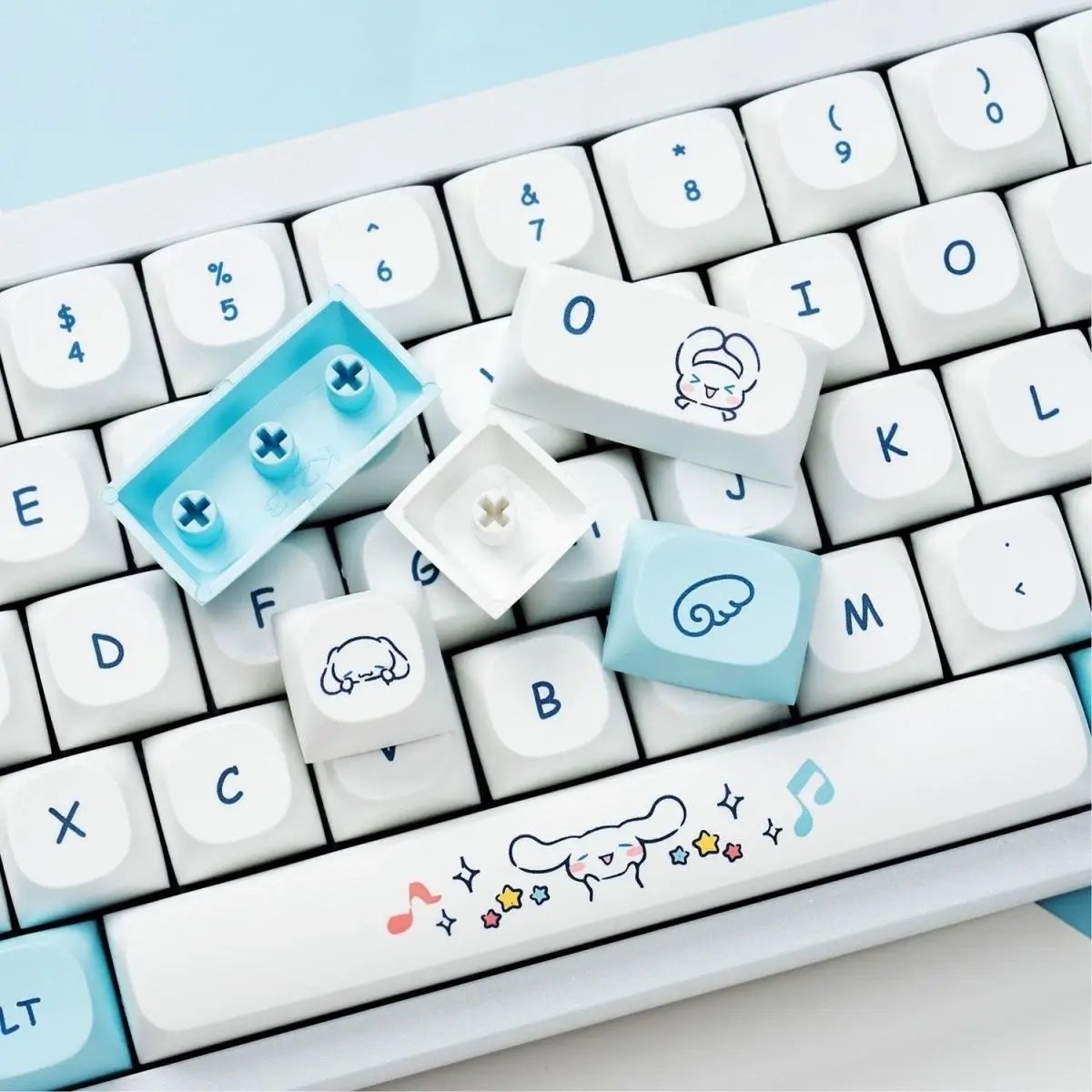 GMK+ Cinnamoroll MA Custom Keycaps Set