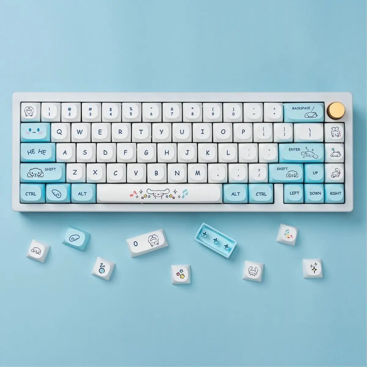 GMK+ Cinnamoroll MA Custom Keycaps Set