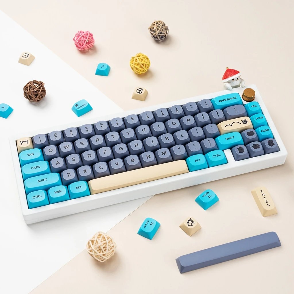 GMK+ Blue Cat MA Custom Keycap Set