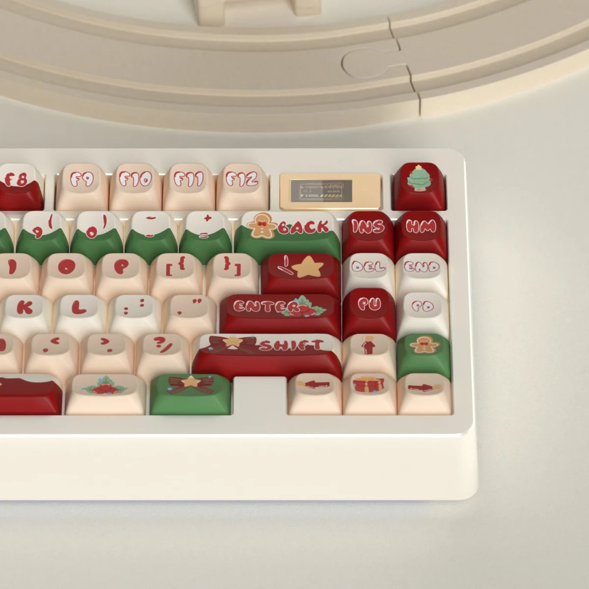 GMK+ Christmas MDA Custom Keycap Set