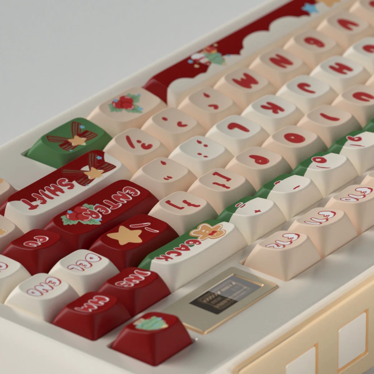 GMK+ Christmas MDA Custom Keycap Set