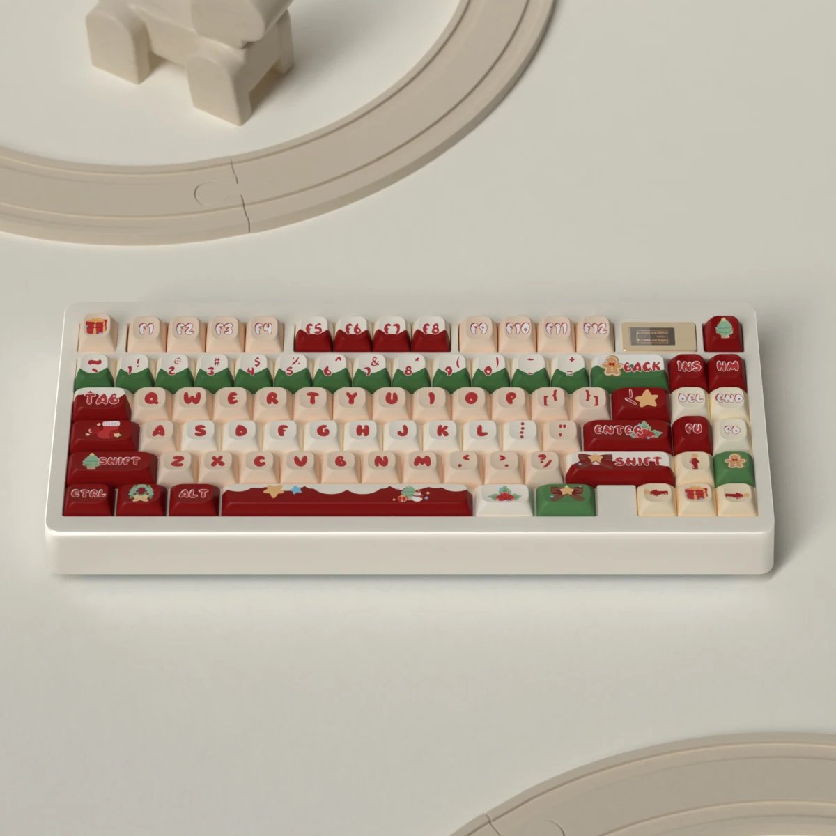 GMK+ Christmas MDA Custom Keycap Set