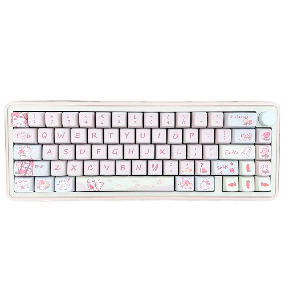 GMK+ Soft Kawaii MDA Custom Keycap Set