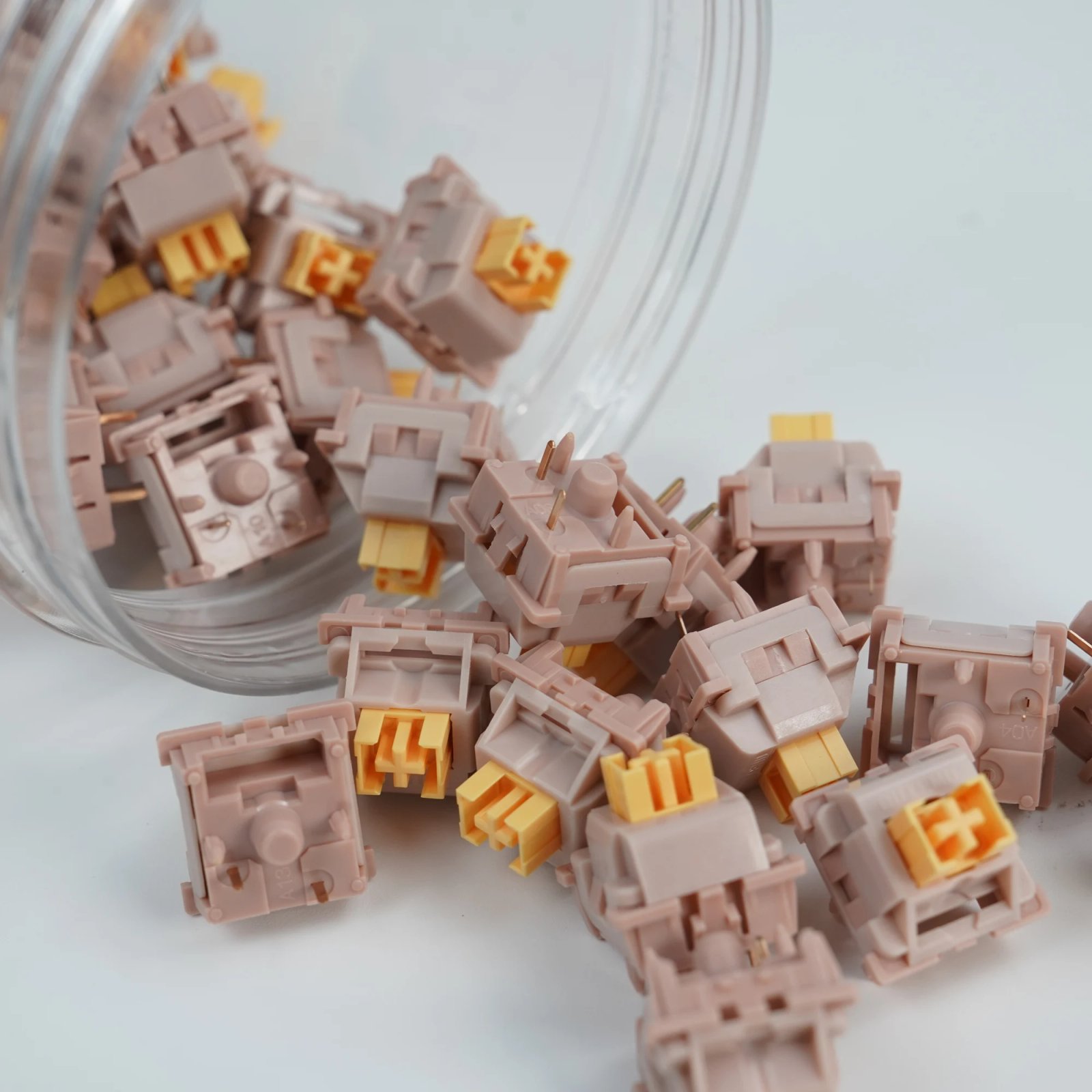 GMK+ Peach Mechanical Keyboard