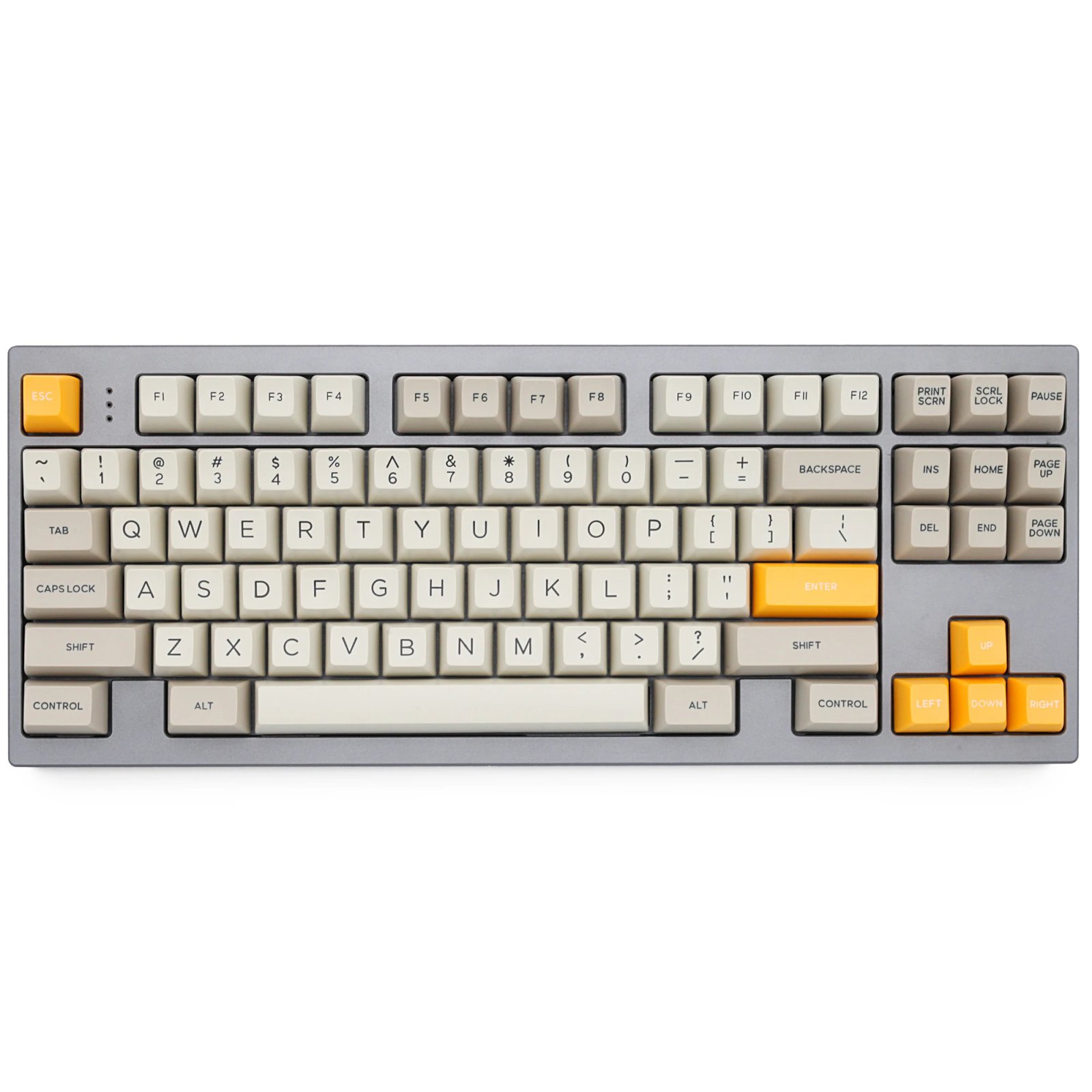 GMK+Mustard Yellow SA Custom Keycap Set