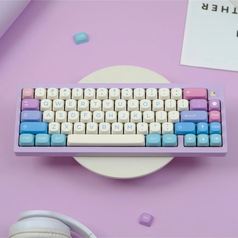 GMK+ Multicolor Tint MDA Custom Keycap Set