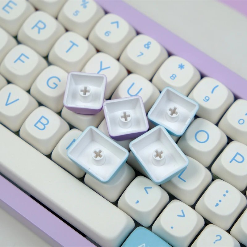 GMK+ Multicolor Tint MDA Custom Keycap Set