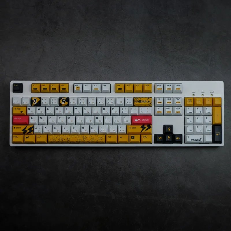 GMK+ Lightning KCA Custom Keycap Set