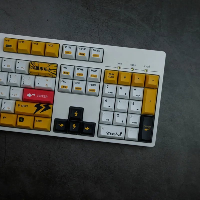 GMK+ Lightning KCA Custom Keycap Set