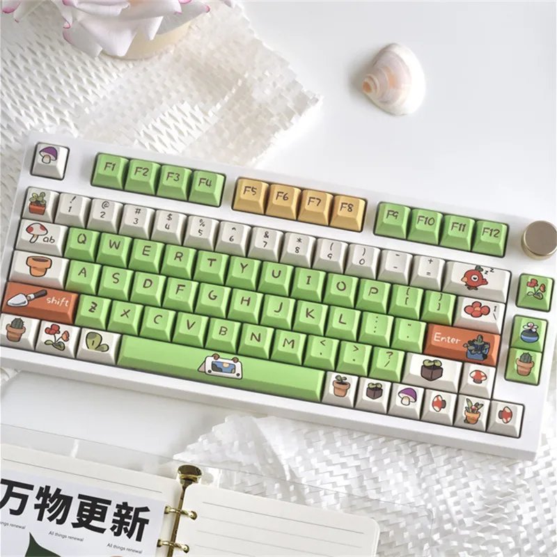 GMK+ Spring Garden KCA Custom Keycap Set