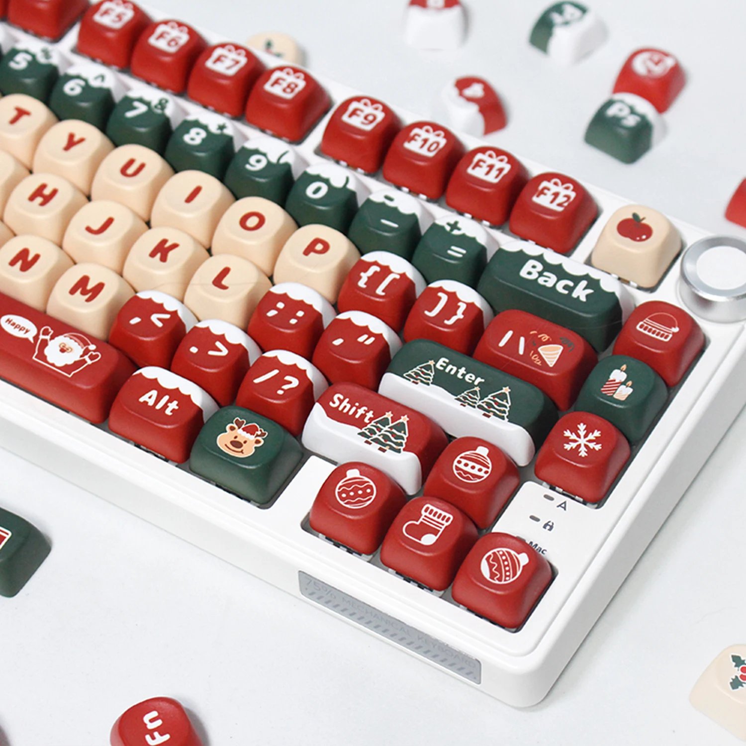 GMK+ Merry Christmas MDA Custom Keycap Set